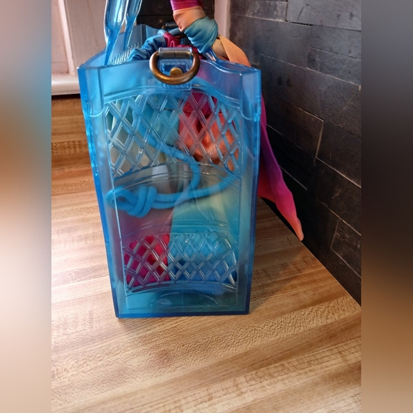 SOLD DO NOT BUY Kurt Geiger NWT Jelly Tote W/Guitar Strap & Dustbag - Picture 10 of 11